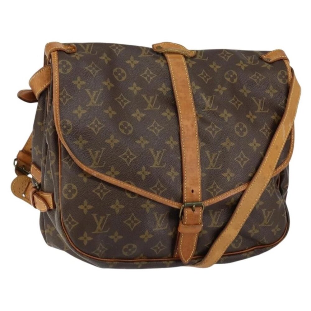 LOUIS VUITTON Monogram Saumur 35 Shoulder Bag